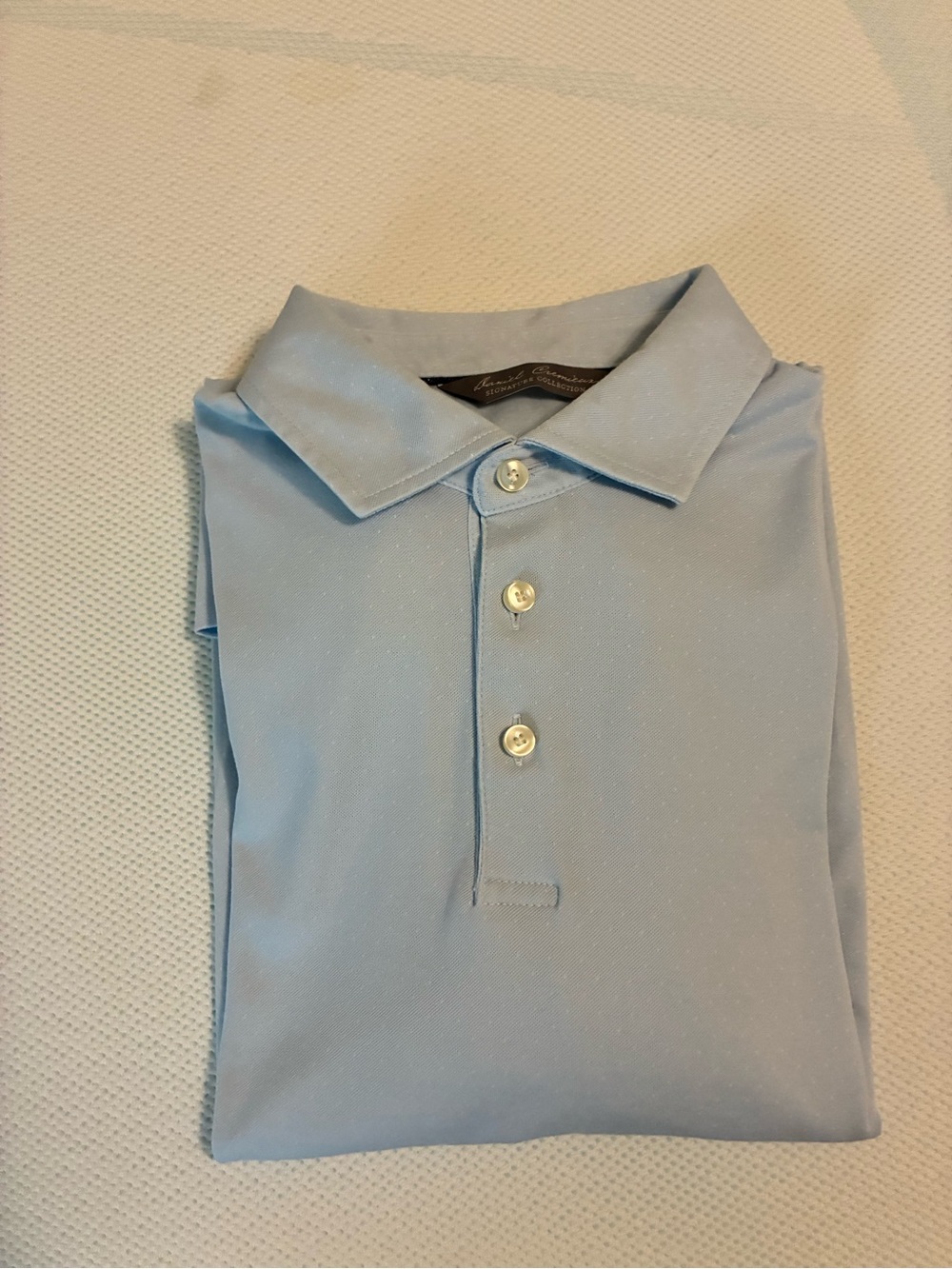 Daniel Cremieux Light Blue L/S Polo Shirt